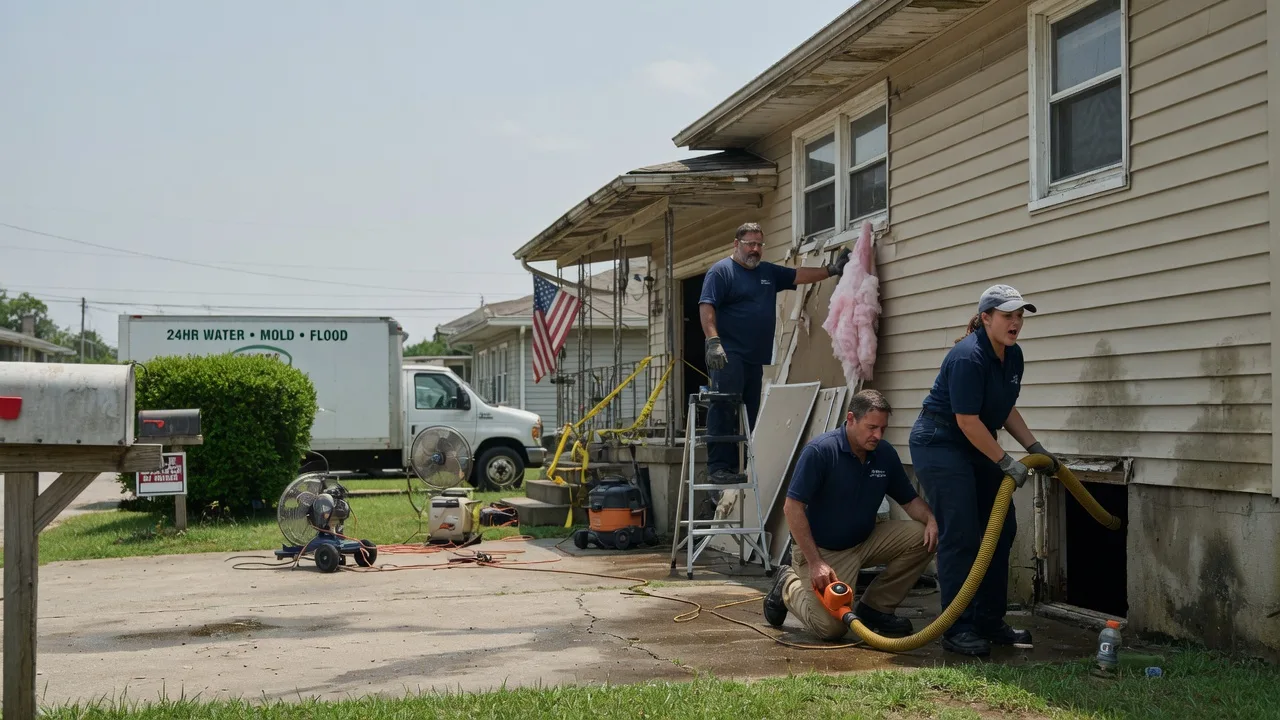 Water Damage Repair in Bowersville, OH near me